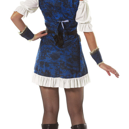 Feestbazaar Luxe Piratenpakje vrouw