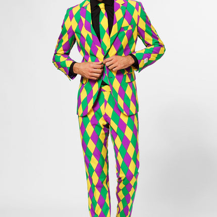 Feestbazaar Maatpak Carnaval Harlekijn