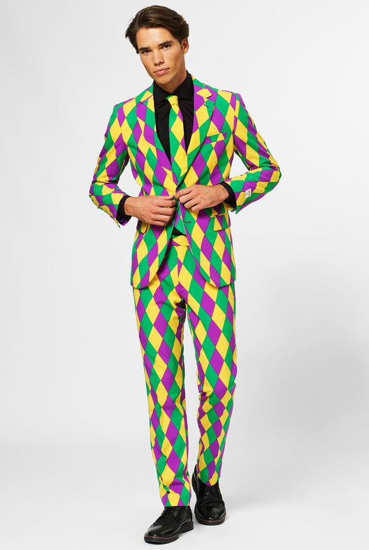Feestbazaar Maatpak Carnaval Harlekijn