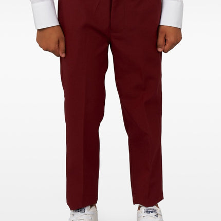 Feestbazaar Maatpak Chic Jongen Burgundy Opposuits