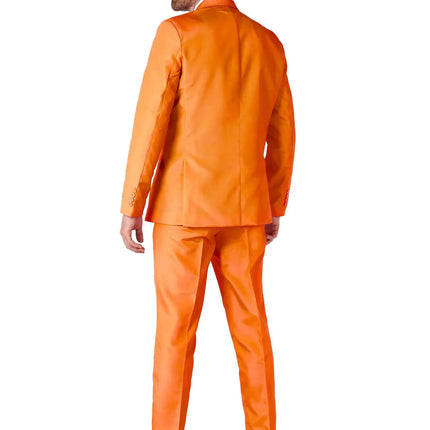 Feestbazaar Maatpak Effen Oranje Suitmeister