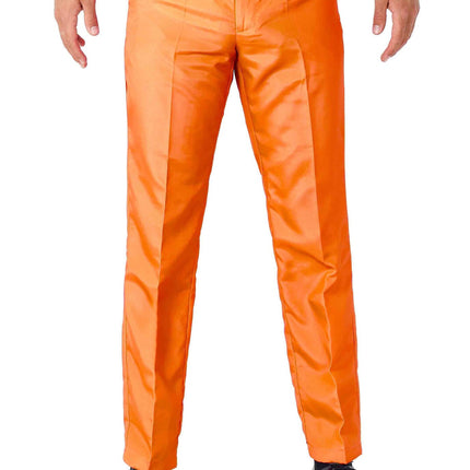 Feestbazaar Maatpak Effen Oranje Suitmeister