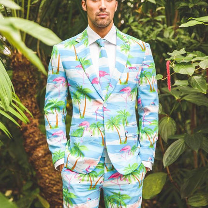 Feestbazaar Maatpak Flamingo Hawaii