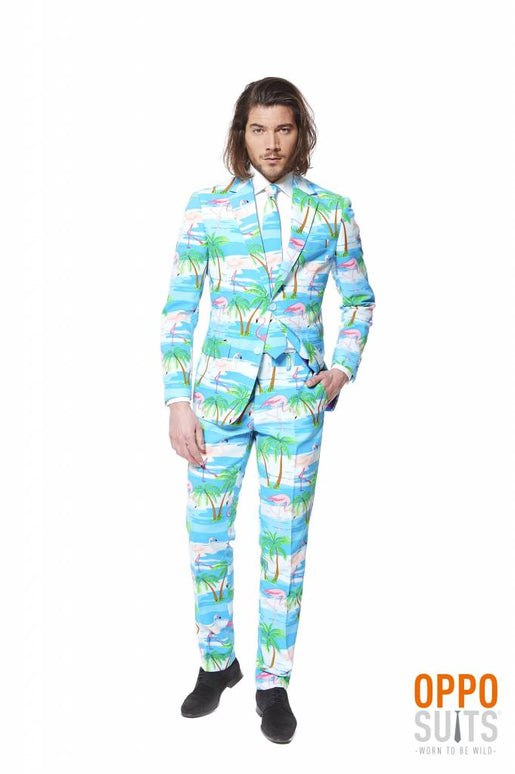 Feestbazaar Maatpak Flamingo Hawaii