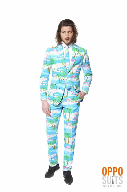 Feestbazaar Maatpak Flamingo Hawaii