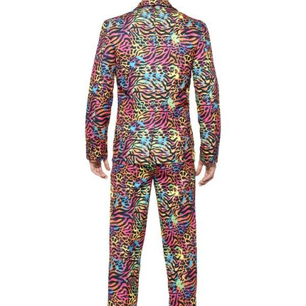 Feestbazaar Maatpak neon panter