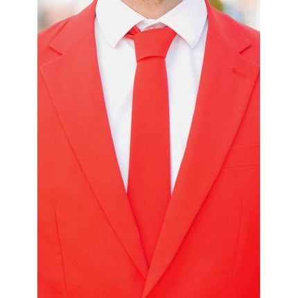 Feestbazaar Maatpak rood luxe