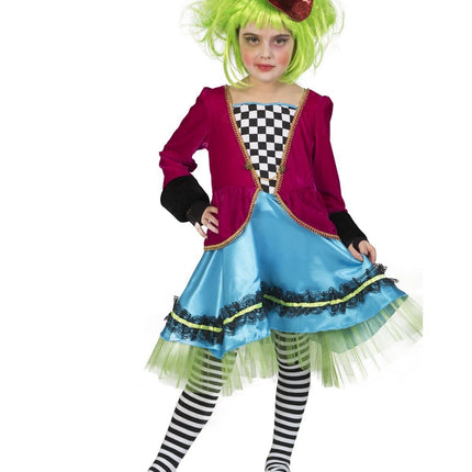 Feestbazaar Mad Hatter Kostuum Meisje