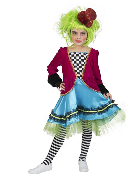 Feestbazaar Mad Hatter Kostuum Meisje