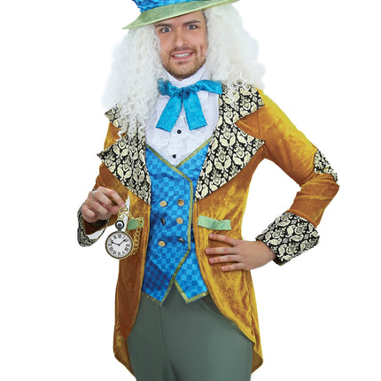Feestbazaar Mad Hatter Outfit Crazy Heren