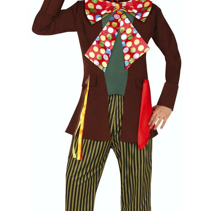 Feestbazaar Mad Hatter Verkleedpak Heren