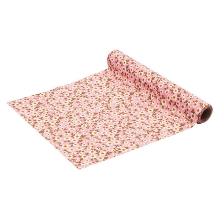 Feestbazaar Madelief Tafelloper Roze (28x300cm)