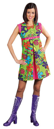 Feestbazaar Magic Peace hippie jurk