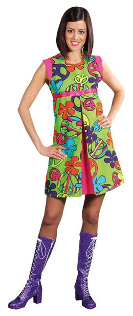 Feestbazaar Magic Peace hippie jurk
