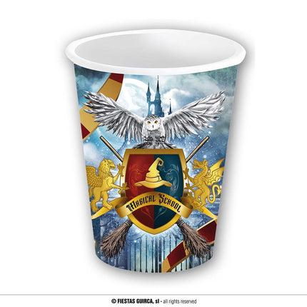Feestbazaar Magical School Bekers Harry 240ml (6st)