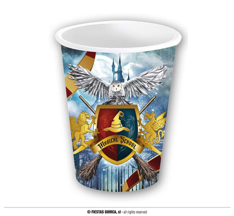 Feestbazaar Magical School Bekers Harry 240ml (6st)