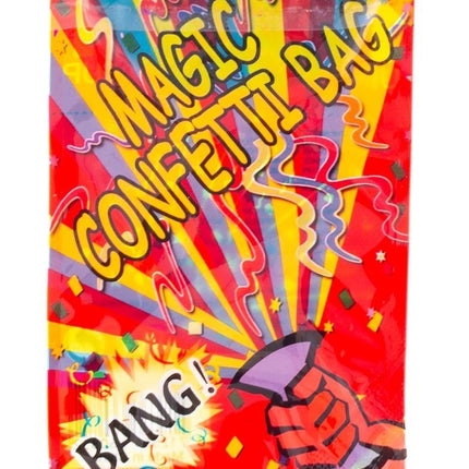 Feestbazaar Magische confetti knalzakjes - 10 zakjes