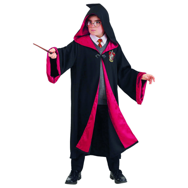 Feestbazaar Magische Tovenaar Cape Kind Gryffindor