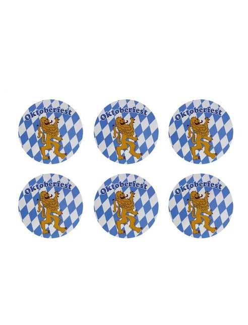 Feestbazaar Magnetische Onderzetters Oktoberfest (6st)