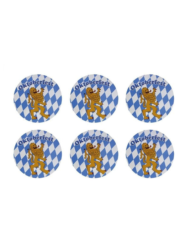 Feestbazaar Magnetische Onderzetters Oktoberfest (6st)