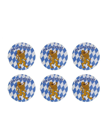 Feestbazaar Magnetische Onderzetters Oktoberfest (6st)