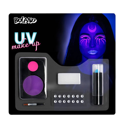 Feestbazaar Make-up kit Bright witch UV