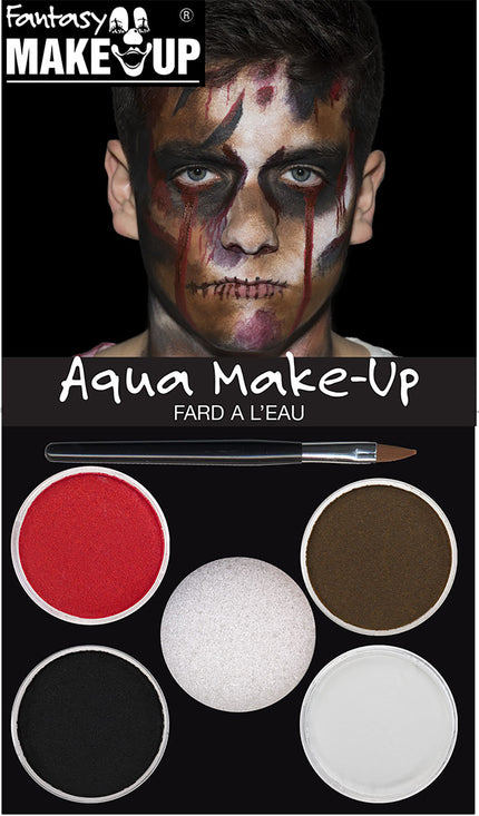 Feestbazaar Make-Up Set Aqua Horror
