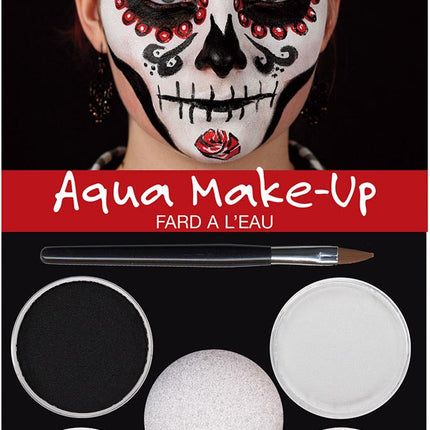 Feestbazaar Make-Up Set Aqua Zombie