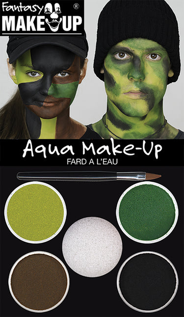 Feestbazaar Make-Up Set Army Action
