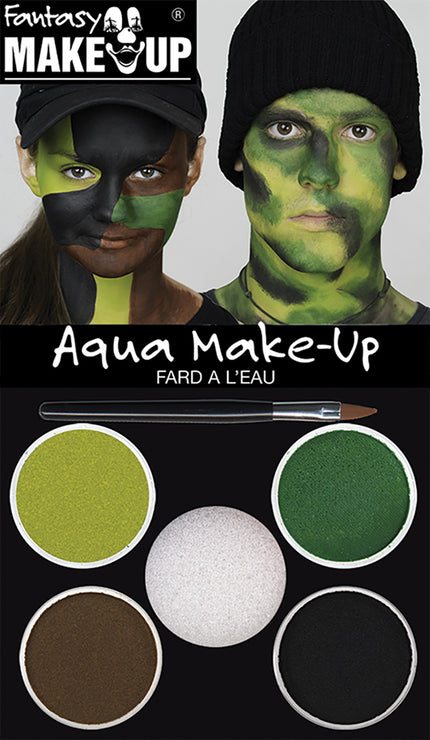 Feestbazaar Make-Up Set Army Action