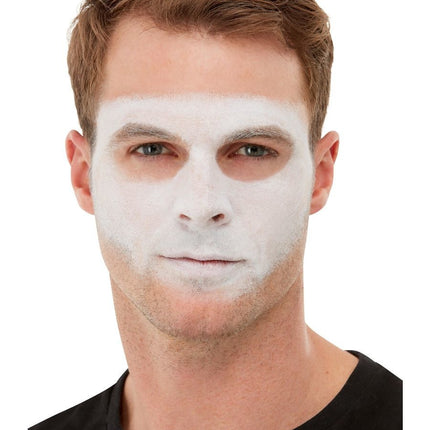 Feestbazaar Make-up set Day of the Dead blauw wit