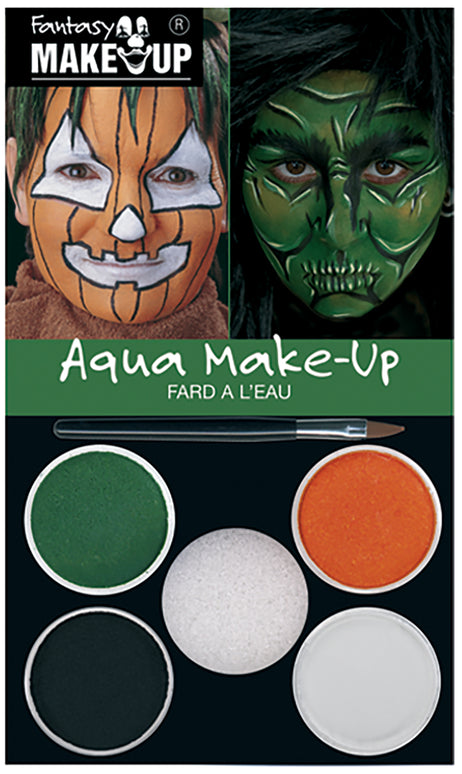 Feestbazaar Make-up Set Heks/Pompoen