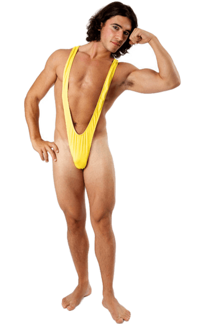 Feestbazaar Mankini Geel