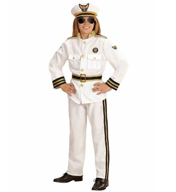 Feestbazaar Marine Kapitein Kostuum Jongen