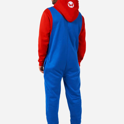 Feestbazaar Mario Onesie Volwassen