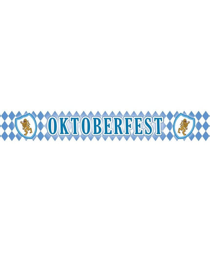 Feestbazaar Markeerlint Banner Oktoberfest Bavarian Lion (6,1m)