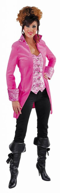 Feestbazaar Markiezin jas pink