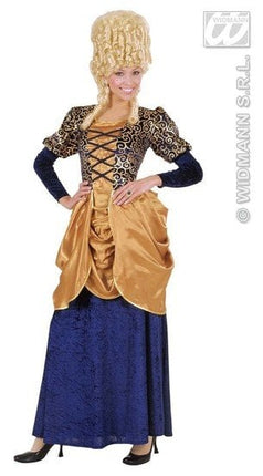 Feestbazaar Markiezin kostuum elegant fluweel
