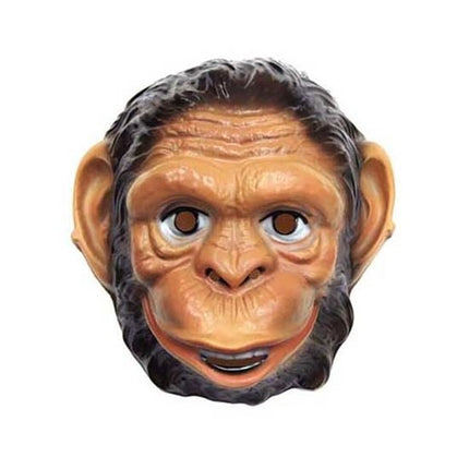 Feestbazaar Masker Aap plastic