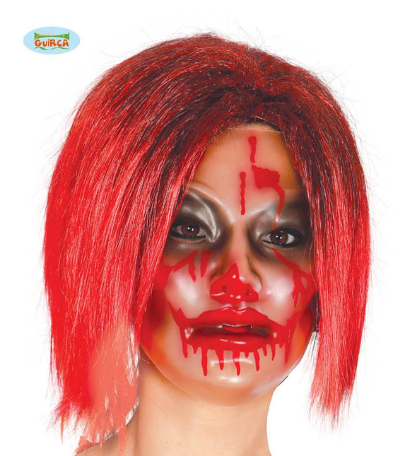 Feestbazaar Masker Bloed Horror Vrouw