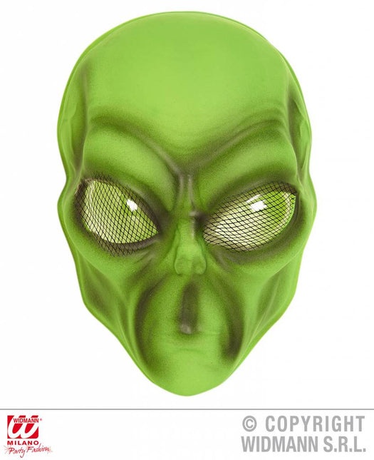 Feestbazaar Masker buitenaards wezen pvc