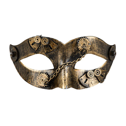 Feestbazaar Masker Gearpunk