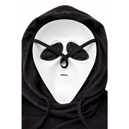 Feestbazaar Masker Ghost Face® met Capuchon