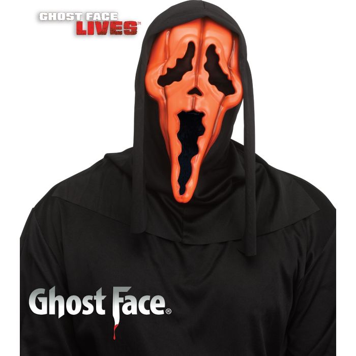 Feestbazaar Masker Ghost Face® Pompoen met Capuchon
