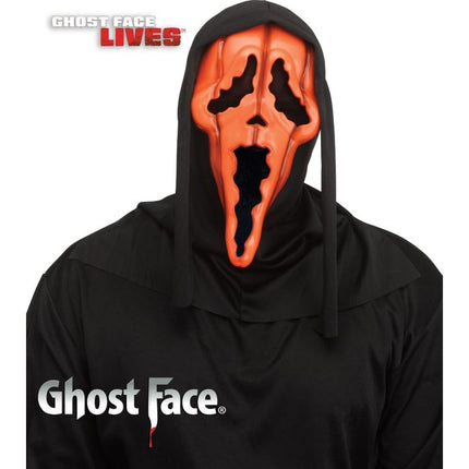 Feestbazaar Masker Ghost Face® Pompoen met Capuchon