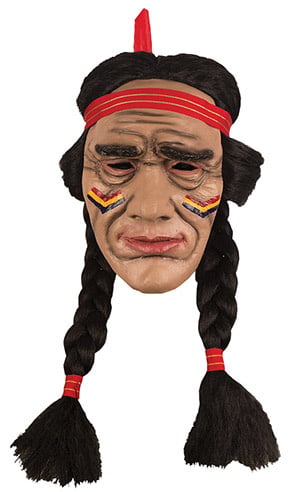 Feestbazaar Masker Indiaan Hesutu