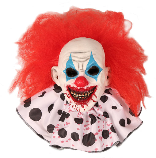 Feestbazaar Masker Killer Clown met Kraag