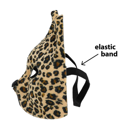 Feestbazaar Masker Luipaard Feline