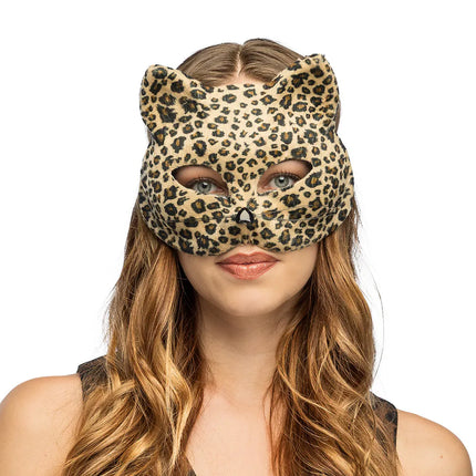 Feestbazaar Masker Luipaard Feline