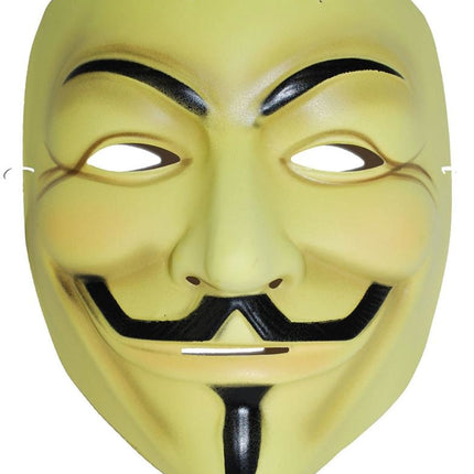 Feestbazaar Masker met Snor Vendetta